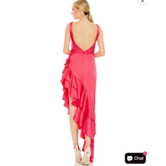 Mac Duggal asymmetrical hem dress, 2 - Picture 2 of 12